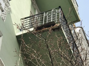 Тот самый опасный балкон