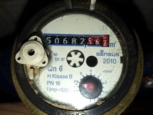 В марте с.г. потребление воды было несколько меньше